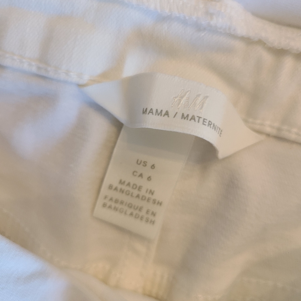 White Maternity Jeans - 6 - Picture 5 of 5